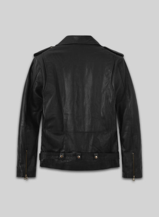Cry Baby–Inspired Men’s Leather Jacket – Arvion Leathers