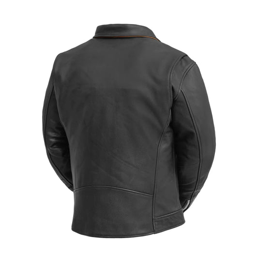 Arnold Men’s Motorcycle Leather Jacket – Arvion Leathers