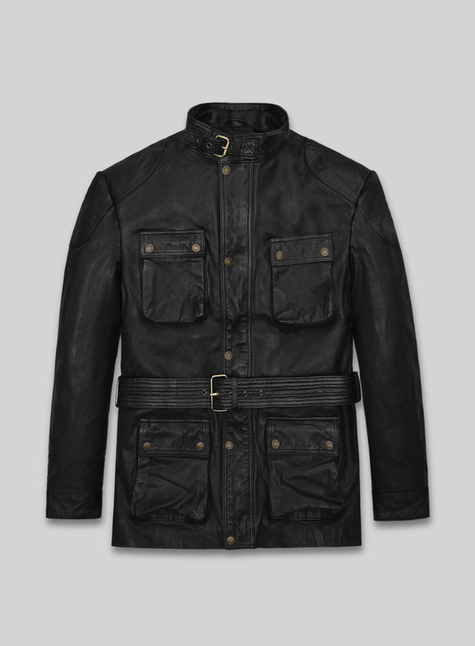Benjamin Button Leather Jacket
