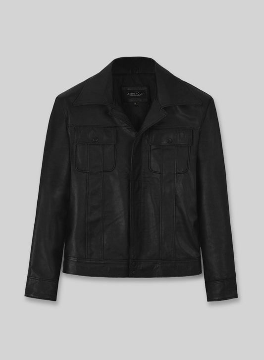 Elvis Presley Leather Jacket - L