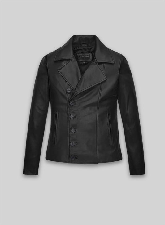 Emma Stone Leather Jacket #1 - 36 Female