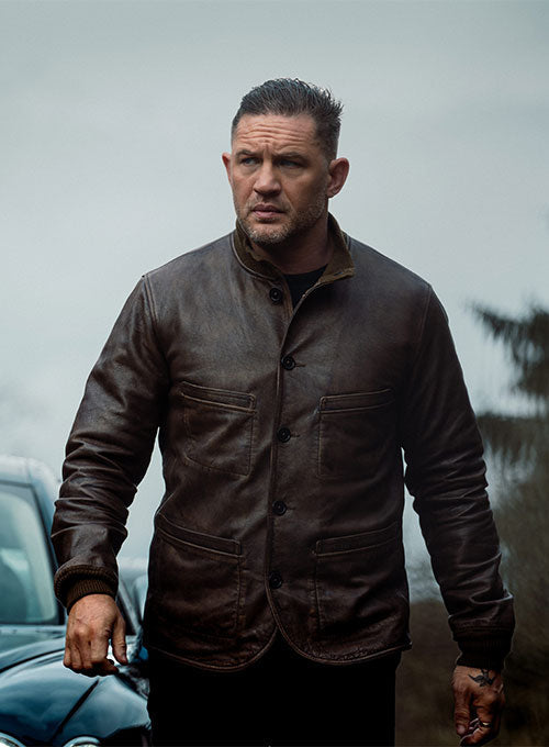 TOM HARDY MOBLAND LEATHER JACKET