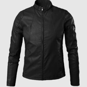 Men's Biker Leather Jacket – Motorcycle Slim Fit Style