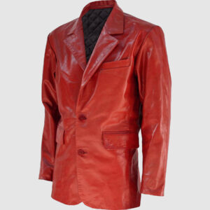 Men's Leather Blazer  – Casual Formal Style