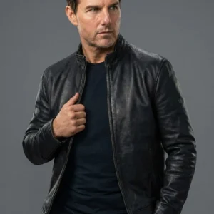 Tom Cruise Mission Impossible Dead Reckoning Leather Jacket