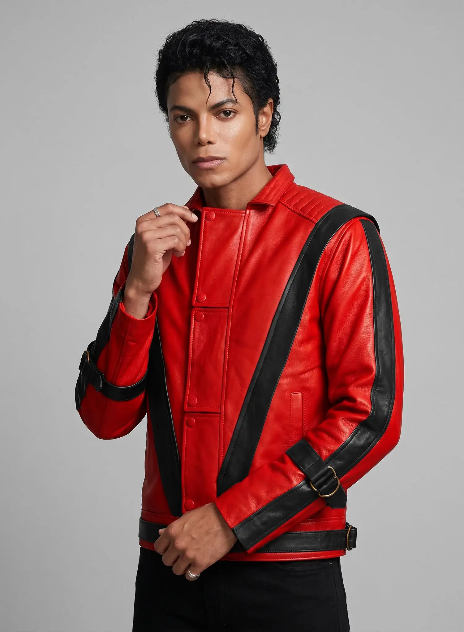 Michael Jackson Thriller Leather Jacket - Image 2
