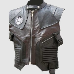Men's Biker Leather Vest – Motorcycle Casual Style